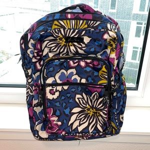 Vera Bradley African Violet Lighten Up-Large Backpack
